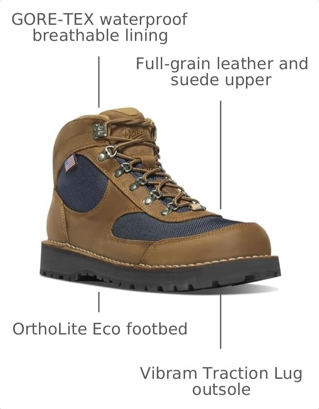 Image of Danner Men's Cascade Crest 5 inch Gore-Tex Hiking Boot