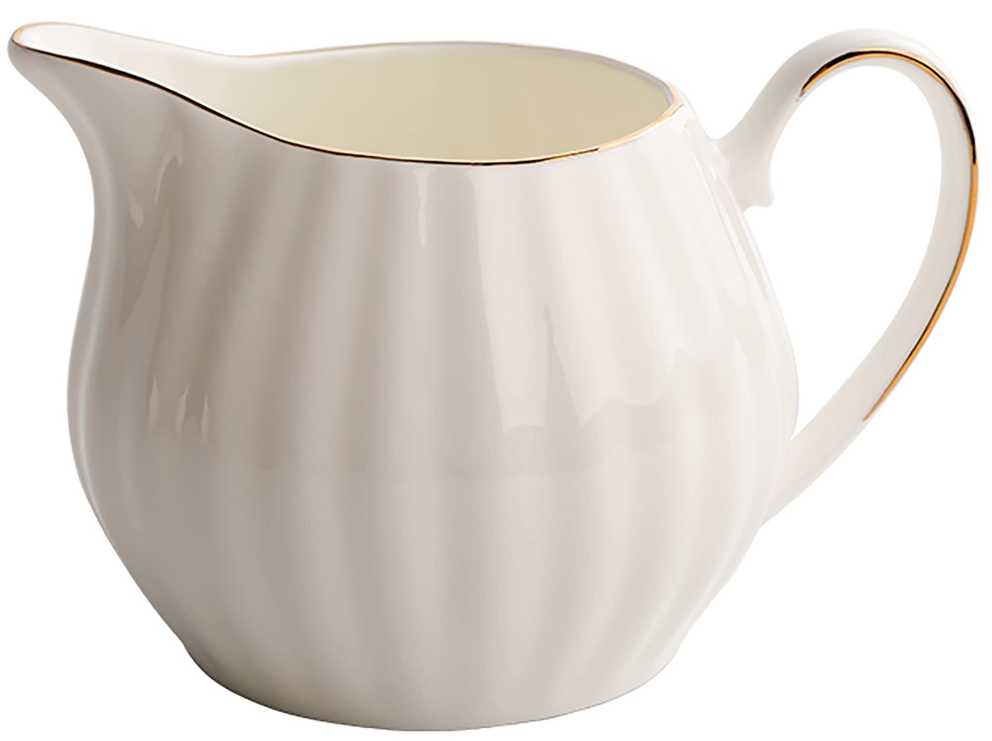 Barca Sugo In Porcellana Con Manico - Creamer Da 3 Once Per Salse, Caff&egrave; Latte E Zuppe