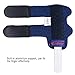 ZJchao Finger Splint, Finger Splints Straightening Brace Adjustable Fixing Belt with Built-in aluminium support for Finger Tendon Release Pain Relief