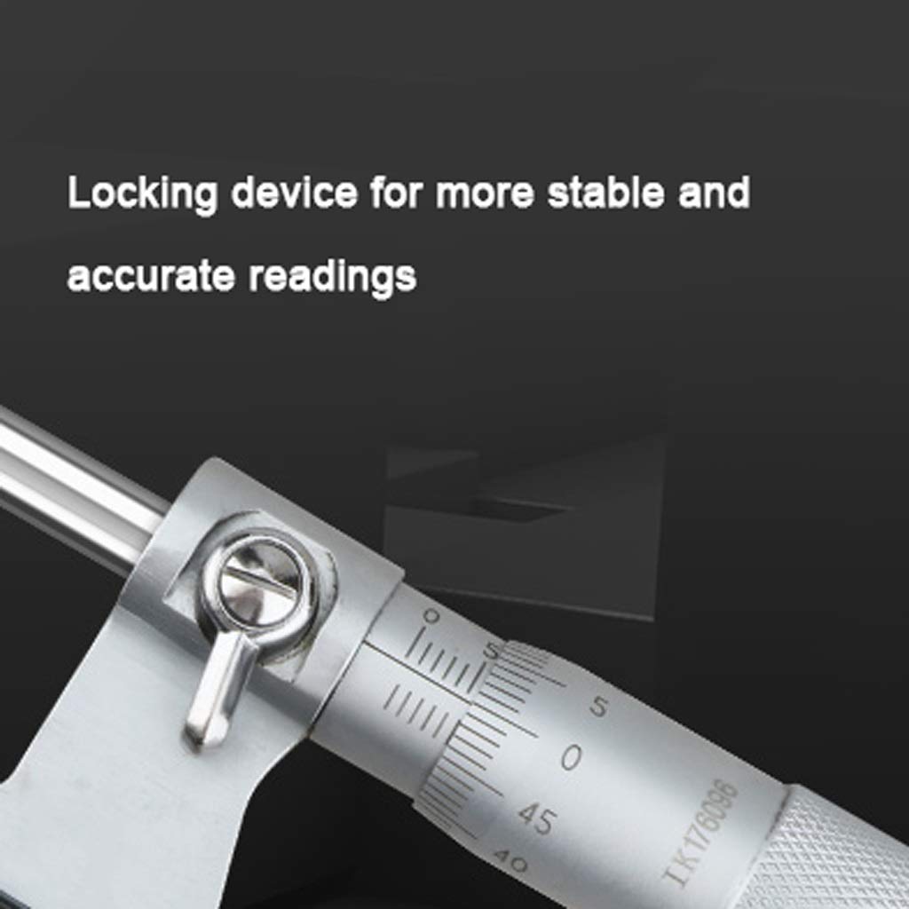 Micrómetro Estriado de 0-15mm/0,01mm, sonda pequeña, Superficie de medición, diámetro Exterior, calibrador micrométrico, micrómetro en Espiral preciso