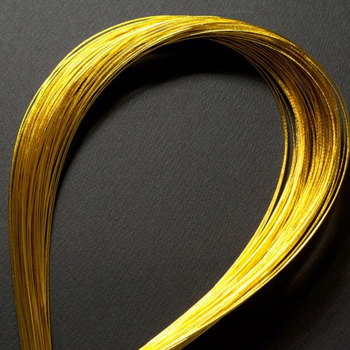 Amazon.co.jp: 単色水引100本セット光金 (MZH-17) : 文房具・オフィス用品