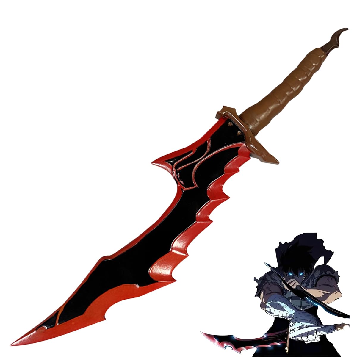 俺だけレベルアップな件 バランの剣 水篠旬 金属製 模造刀 西洋剣 コスプレ