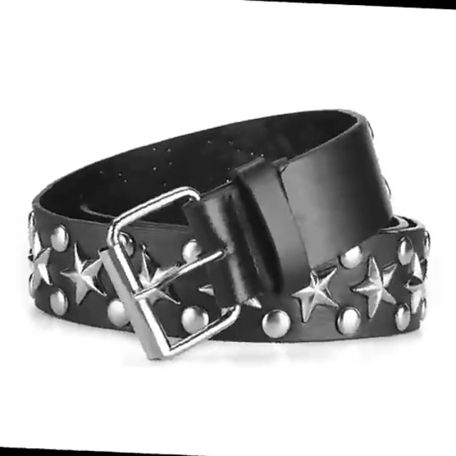 Amazon | [Lamerry] スタッズベルト ウエスタンベルト y2k ロック