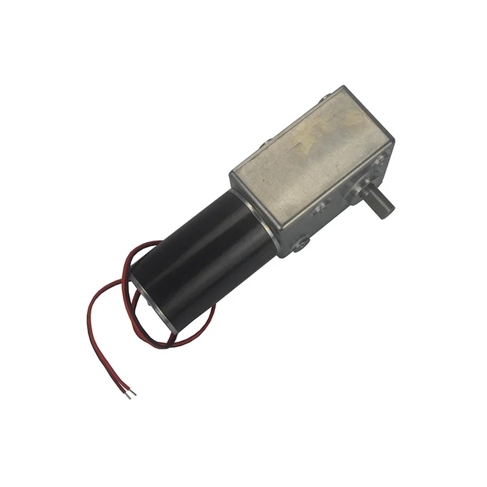 5882-45 DC12V 24V Starkes Drehmoment Getriebemotor Metall Turbo Schneckengetriebe Motor umgekehrt niedrige Geschwindigkeit 200 kg selbstsichernder Schneckengetriebemotor (24 U/min _ 12 V)