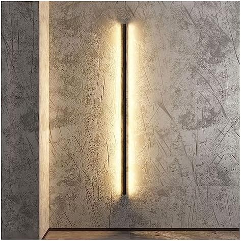 Minimalist 150cm Long LED Wall Lamp – Modern Aluminum Light for Living Room & Bedside – Sleek Design, Perfect for Home Decor (Bulb Not Included)