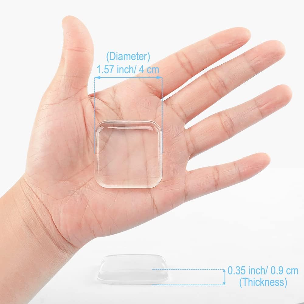 Clear Door Stoppers - Protect Your Walls! -3 Clear Door Stoppers - Protect Your Walls! -3