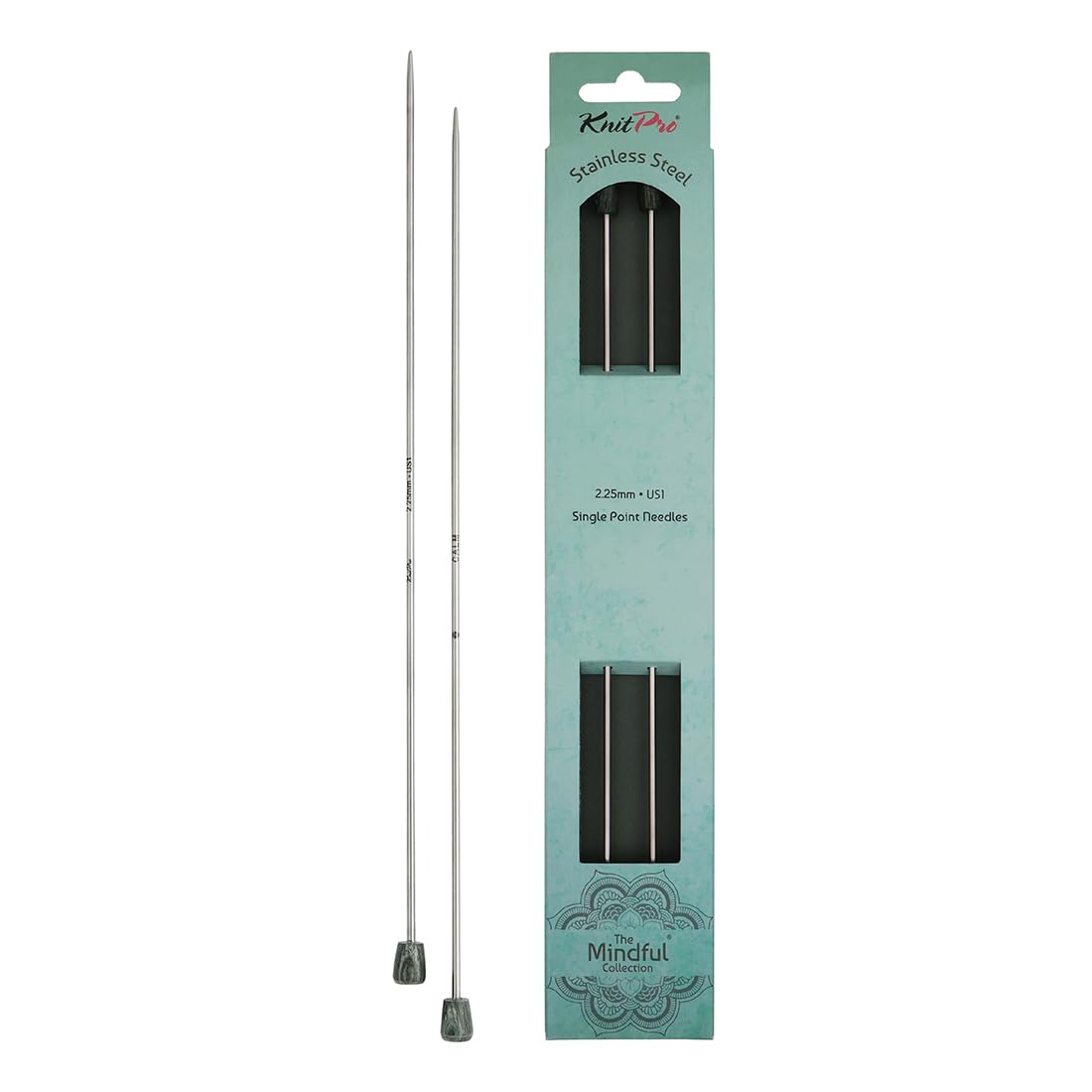KnitPro The Mindful Collection Single Pointed Needles 14" (35cm) | Size 2.25mm