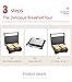Panini Grilled Press Sandwich Maker Electric Toaster Uncrustable Stainless Steel Non-Stick Coating 10.2-11（Inches） Suitable for All Kinds of Breakfast Baking and Cooking