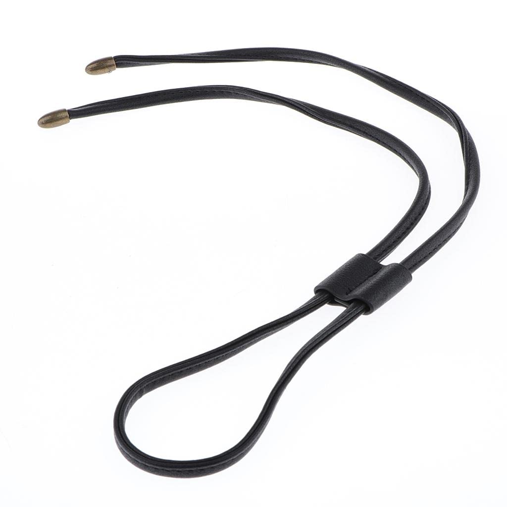 Leather Drawstring Replacement Strap for Bucket Bag Handbag Black-image-40