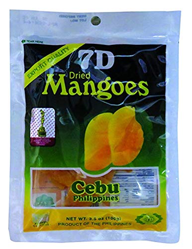 New Export Quality Dry fruit, Delicious 7D Dried Mangoes snack x 2pcs