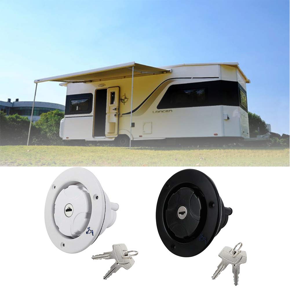 Buy Water Inlet Fill Dish Hatch Lock, Water Inlet Leak Proof Motorhome