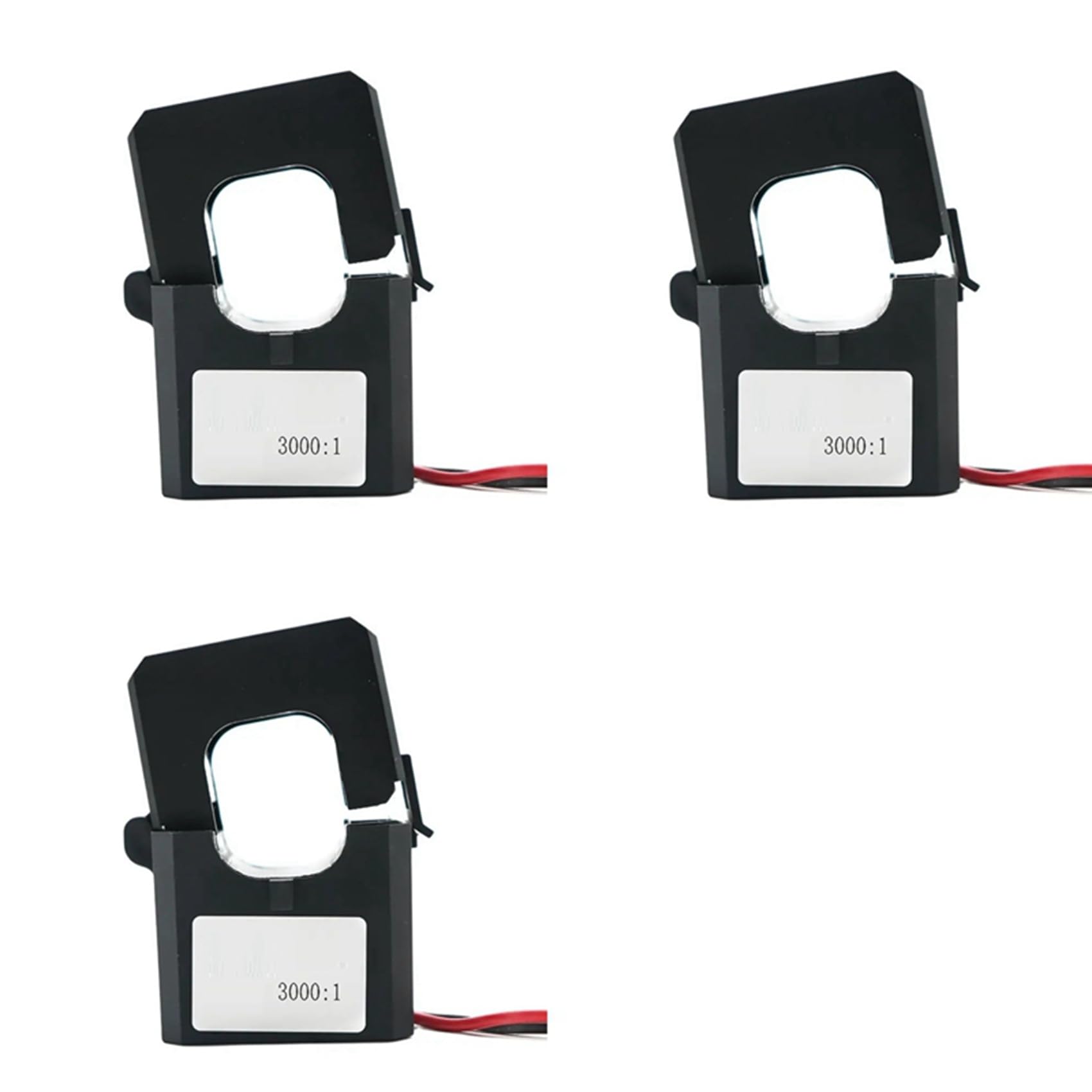 Ctrlzs Light 3X 3000/1 Mini Split Core Current Transformer Sensor Ac Open Type Ct 80A Clamp High Frequency Transformer