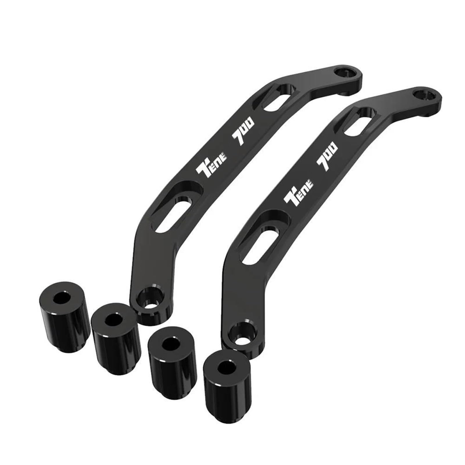 Maniglia posteriore Per YAMAHA Tenere 700 Per Rally Edition 2020-2023 2022 2021 Bracciolo Posteriore Per Moto Portapacchi Barra Di Sostegno Per Sedile Passeggero Maniglie Per(Black)