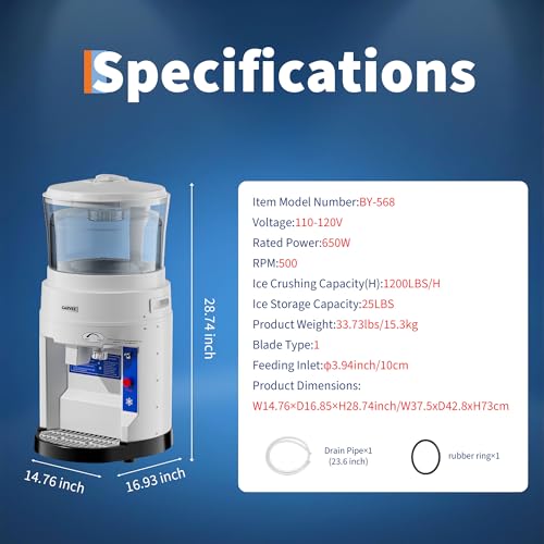 commercial ice maker stainless steel 964