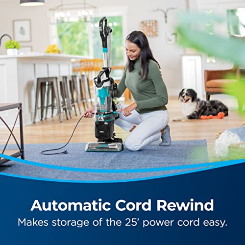 BISSELL MultiClean Allergen Rewind Pet Vacuum with HEPA Filter Sealed System, Automatic Cord Rewind, Tangle-free Brush Roll, & LED Headlights, 3402 5 BISSELL MultiClean Allergen Rewind Pet Vacuum with HEPA Filter Sealed System, Automatic Cord Rewind, Tangle-free Brush Roll, & LED Headlights, 3402 - Image 3