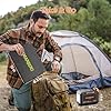 MARBERO Solar Generator 111Wh Portable Power Station with Solar Panel 30W Included Power Bank with AC Outlet 120W Surge for Home Outages Camping Outdoor Adventure Emergency