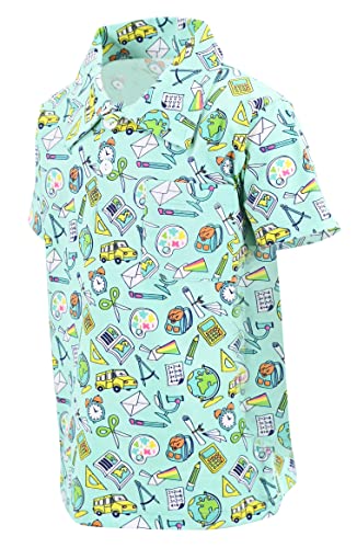 Image of Unique Baby Short Sleeve Collared Boys Polo Shirt, Toddler Kids Polo Shirts