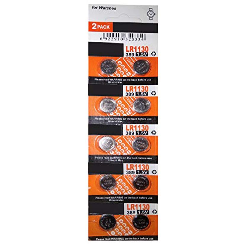 Generic LR1130 Button Cell Battery (10-Pack) - Image 1