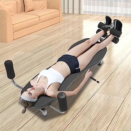 Back Stretch Traction Inversions tafel rugstrek cervicale wervelkolom rug stretch tractie inversietafel met 150 kg gewichtscapaciteit - Afbeelding 3