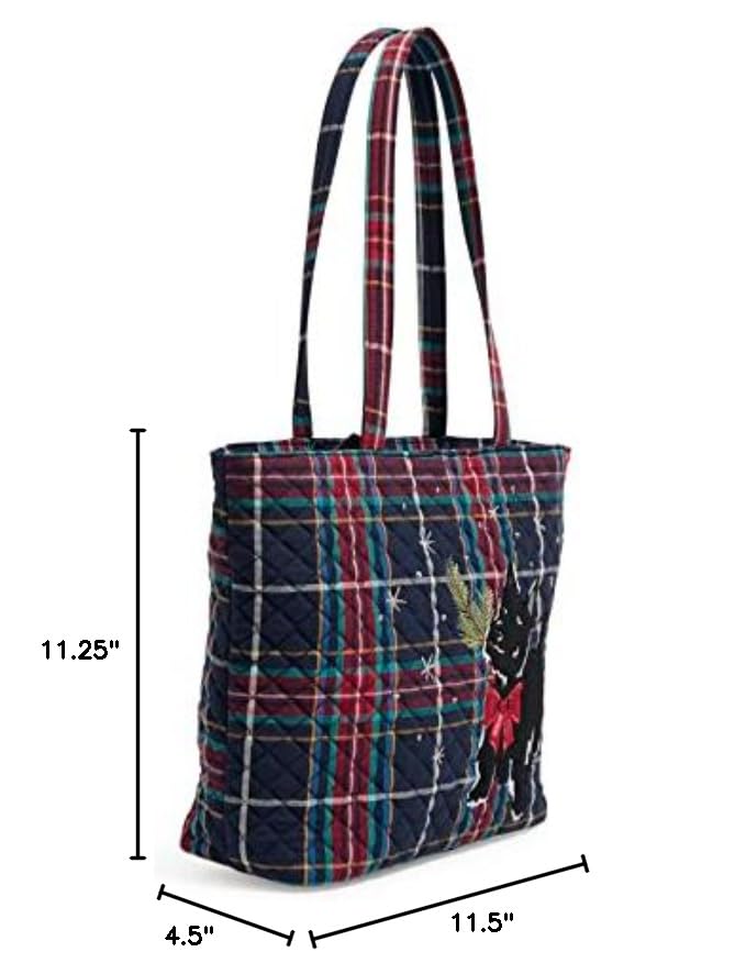 Image of Vera Bradley Women's Cotton Small Vera Tote Bag