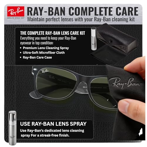 Image of Ray-Ban RB2132 NEW WAYFARER COLOR MIX Square Shaped Sunglasses for Men & Women with Official RAYBAN Eyewear Kit