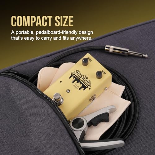 Pédale d'effet Chorus JAM CHOIR format compact style Crystal Bucket-Brigade