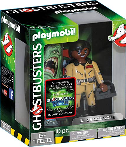 PLAYMOBIL Ghostbusters 70171 - Personaggio W. Zeddemore da Collezione, dai 6 Anni