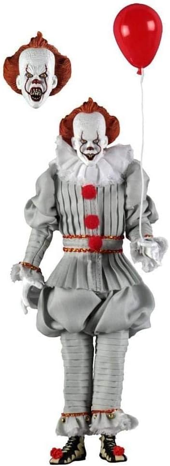 2017 IT: Pennywise - 8" Clothed Scale Action Figure