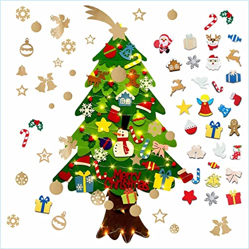 App Life Albero di Natale in Feltro per Bambini