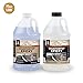 Stone Coat Countertops Clear Epoxy Resin Kit (1 Gal) UV, Scratch & Heat Resistant, Food Safe - Ideal for Kitchen Countertop, Tabletop, Bar Top, Shower Walls, Wood Slabs, Other DIY Art Craft Projects