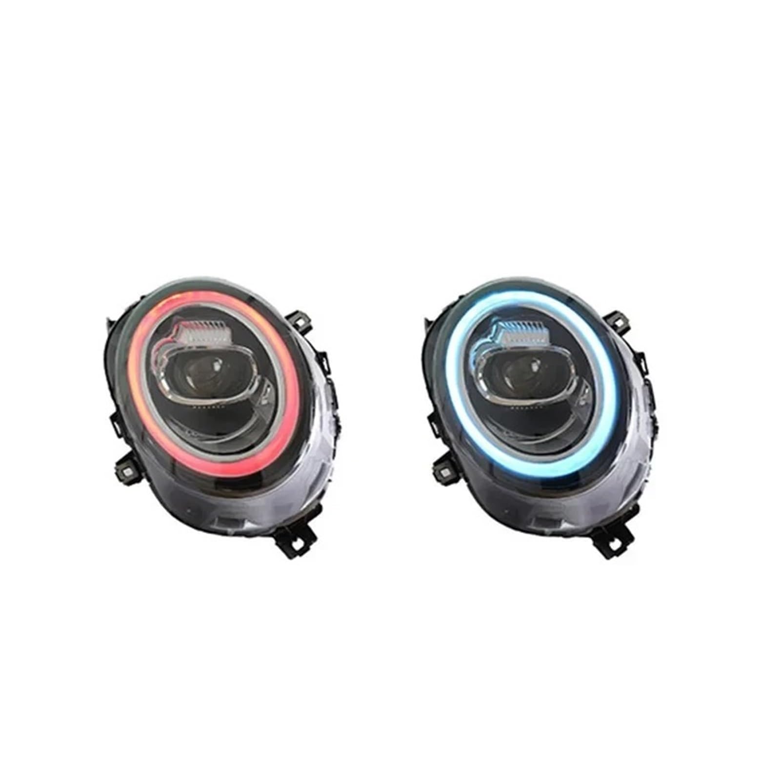 Faro Proiettore Anteriore 1 Coppia Per F55 F56 F54 F57 2014-2022 Gruppo Ottico Anteriore LED Auto Lente Per Proiettore DRL(RHD RGB,Xenon)