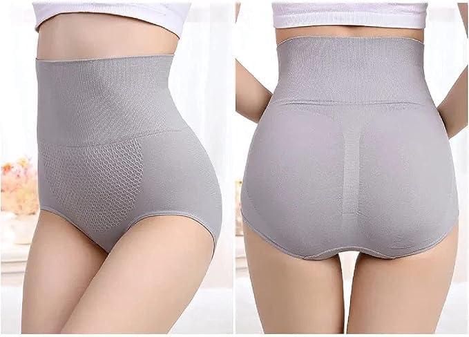 Image of Women's Tummy Tucker High Waist Shapewear with Anti Rolling Strip Panties