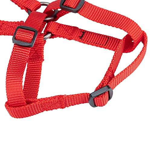 EXCELLENT ELITE SPANKER Cat Harness No Pull Dog Harness Adjustable Nylon Easy Pet Harness for Kitten Puppy Walking Training(RED) - Image 4