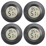 Hygrometer Thermometer Digital Humidity Meter 4 Pack