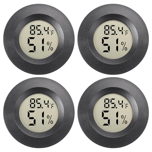 Hygrometer-Thermometer-Digital-Humidity-Meter-4-Pack Hygrometer Thermometer Digital Humidity Meter 4 Pack - Image 1