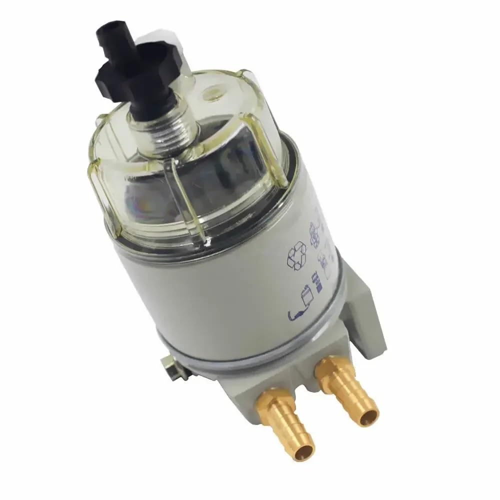 Filtro De Combustible Diésel para Coche R12T, Separador De Combustible/Agua, Compatible con Motores Racor 140R 120At S3240 Npt Zg1/4-19. Incluye Filtro De Combustible Completo.