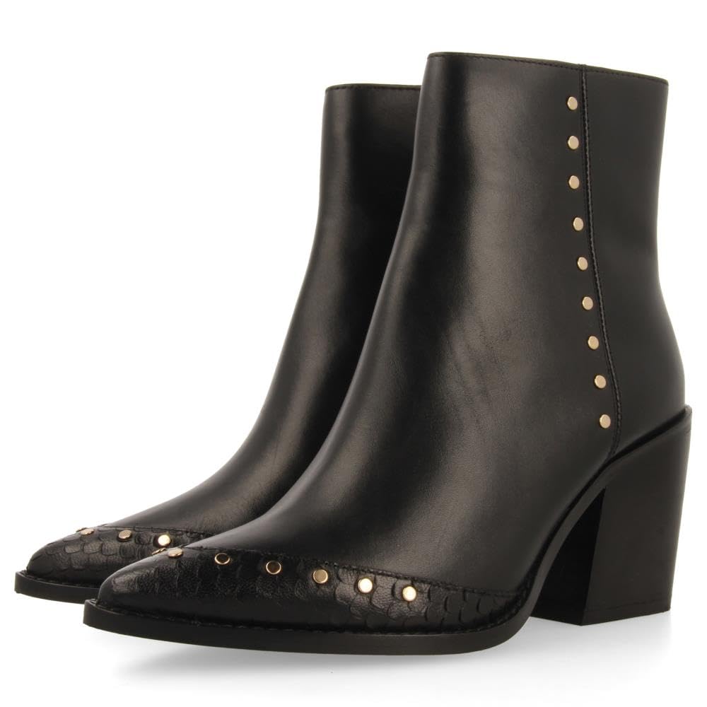 GIOSEPPO MAISSAU, Women's Boots, Black, 39 EU, Black/White, 7 UK