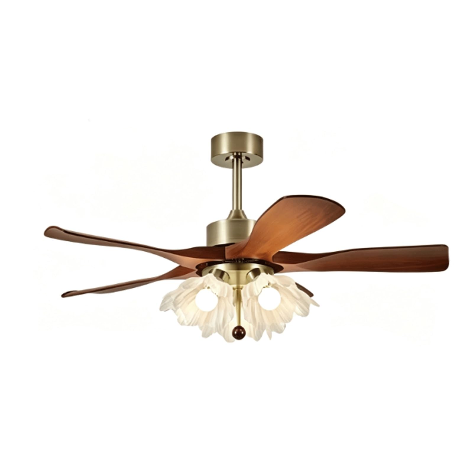 Farmhouse Ceiling Fan with Light Remote Control 6 Speed Reversible Blades