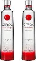 KIT 02 CIROC RED BERRY VODKA FRANCESA 750ML