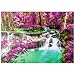 Huay Mae Khamin Wasserfall, Thailand - Premium 500 Teile Puzzle - MyPuzzle Sonderkollektion von Puzzle Galaxy