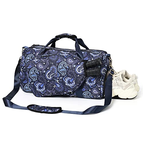 Image of Boulder Bee Pickleball Bags, Premium Pickleball Tote Bag for Girls, Women's Hand /Shoulder Gym Bag w Water Bottle Holder, with Pickleball Racquet /Paddle Holder