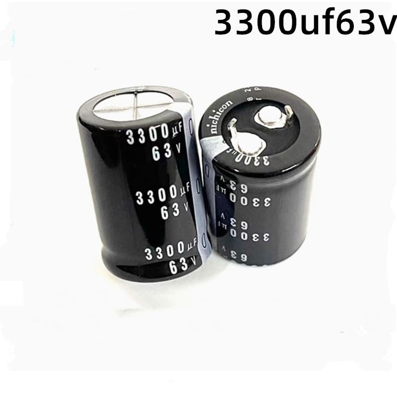 1個 電解コンデンサ 63V3300UF 25X40