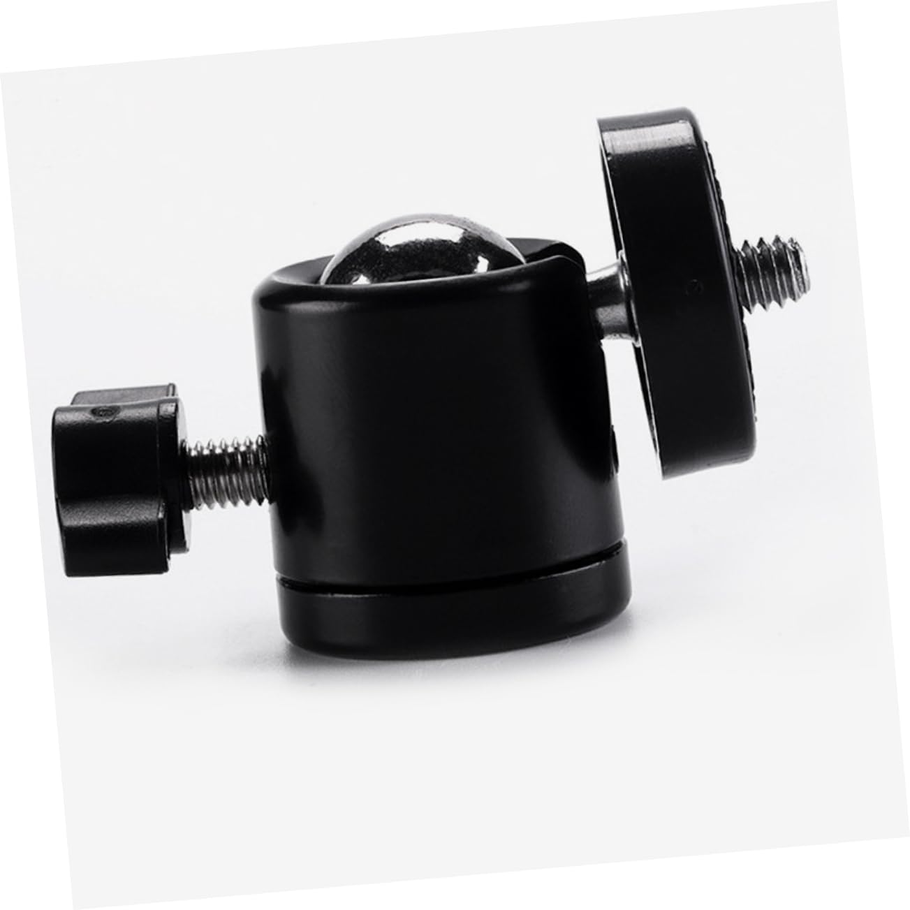 GOOHOCHY 8pcs Camera Tripod Adapter Camera Tripod Accessories Camera Ball Mount Camera Ball Adapter Ball Head Camera Tripod Ball Mount Tripod Mount Tripod Head Black Metal