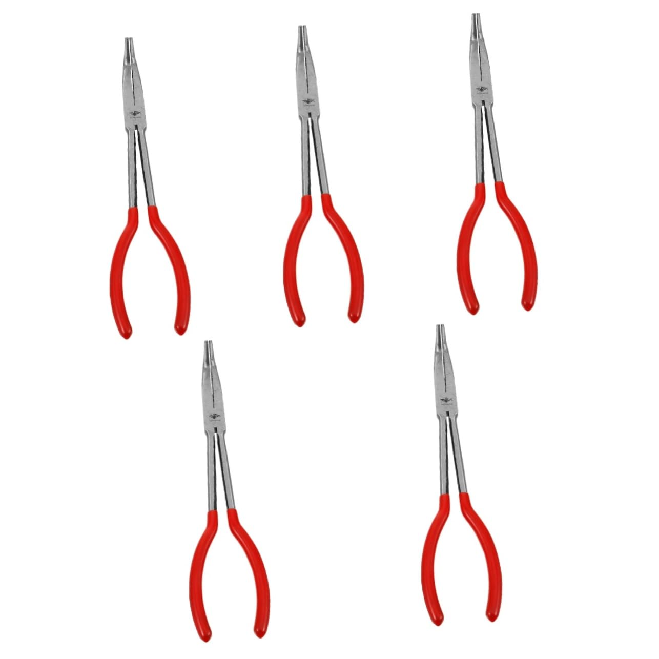 VILLCASE 5pcs Ergonomic Casting Tong Crucible Beaker Clamps Pliers Clamps for Science