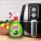 UKDeals Direct® Elbow Grease Air Fryer Cleaner Spray | Spray, Foam, Wipe, Rinse - Cuts Through Dirt, Grease & Grime (Lemon Fresh, 500ml) - Image 6