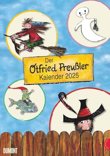 DUMONT - Der Otfried-Preußler-Kalender 2025 Wandkalender, 29,7x42cm,...