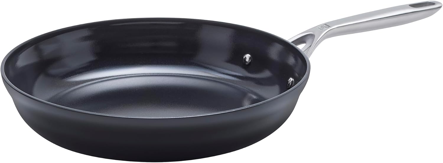 ZWILLING Motion Ceramic Hard Anodized 12-inch Aluminum Nonstick Fry Pan