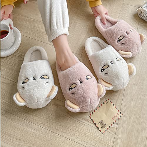 JOYEAR Bear Slippers,Teddy Bear Slippers,Thermal Slippers for Men and Women,Indoor Slippers for Animals in Winter3