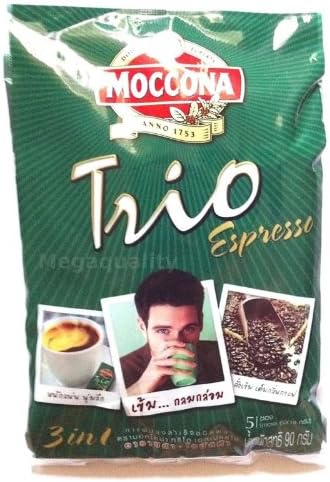 Moccona Trio Instant Coffee Mix Powder 3 in 1 Expresso Made in Thailand