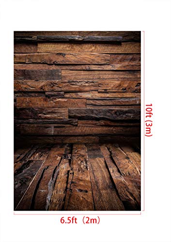 Kate Retro Wood Photo Backdrop 2x3m Vintage Wooden Board Photography Background for Newborn Baby Portrait Photo Studio - Image 3